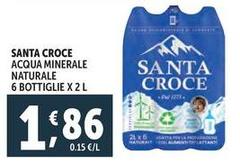 Santa Croce - Acqua Minerale Naturale 