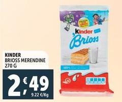 Kinder - Brioss Merendine