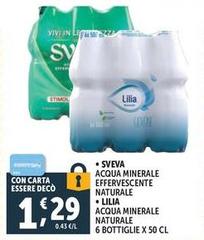 Sveva/Lilia - Acqua Minerale Effervescente Naturale