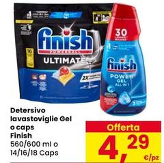 Finish - Detersivo Lavastoviglie Gel O Caps