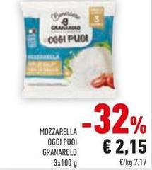 Granarolo - Mozzarella Oggi Puoi