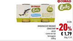 Conad - Omogeneizzati Biologici