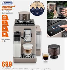 De Longhi - Macchina Caffe Automatica Rivelia Milk
