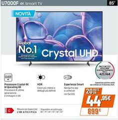 Samsung - U7000F 4k Smart Tv 85''