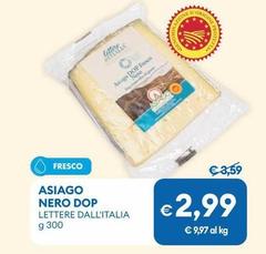 Lettere dall'Italia - Asiago Nero DOP