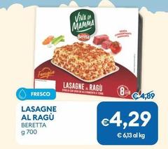 Beretta - Lasagne Al Ragù