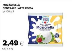 Mozzarella Centrale Latte