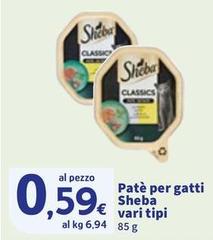 Sheba - Patè Per Gatti