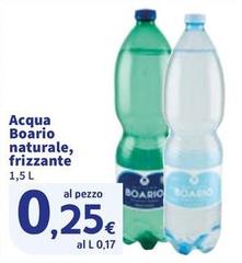 Boario - Acqua Naturale, Frizzante