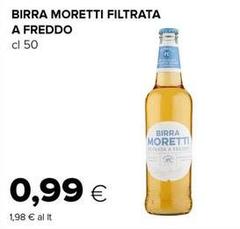Moretti - Birra A Freddo