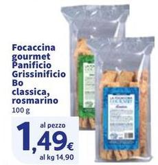 Focaccina Gourmet Panificio Grissinificio Classica, Rosmarino