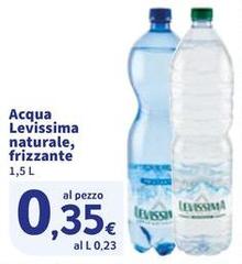 Levissima - Acqua Naturale, Frizzante