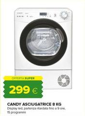 Candy - Asciugatrice 8 Kg