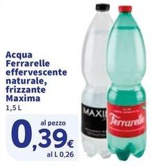Ferrarelle - Acqua Effervescente Naturale, Frizzante