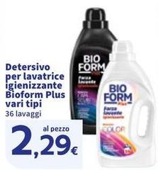 Bioform - Detersivo Per Lavatrice Igienizzante Plus