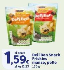 Deli - Snack Friskies Manzo, Pollo