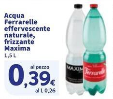 Ferrarelle - Acqua Effervescente Naturale, Frizzante