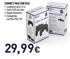 Xtreme - Combo 2 Pad Con Filo