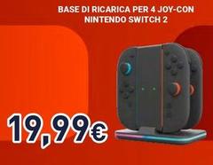 Nintendo - Base Di Ricarica Per 4 Joy-con Switch 2