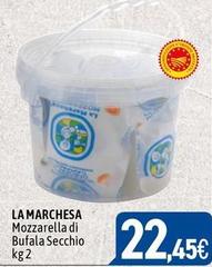 La marchesa - Mozzarella Di Bufala Secchio