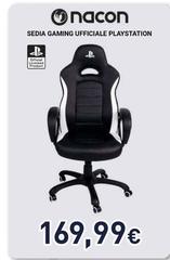 Nacon - Sedia Gaming Ufficiale Playstation
