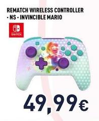 Nintendo - Rematch Wireless Controller -Ns. Invincible Mario 