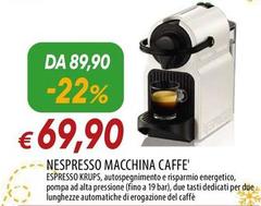 Nespresso - Macchina Caffe
