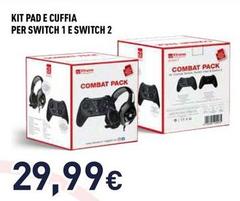 Xtreme - Kit Pad E Cuffia Per Switch 1 E Switch 2