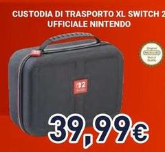 Nintendo - Custodia Di Trasporto Xl Switch 2 Ufficiale 