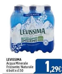 Levissima - Acqua Minerale Frizzante/Naturale