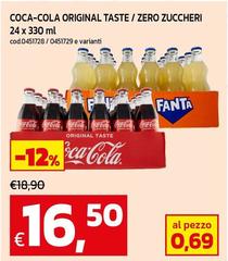 Coca Cola - Original Taste / Zero Zuccheri