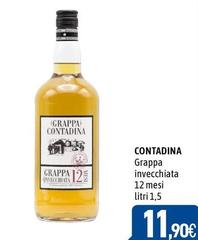 La contadina - Grappa Invecchiata 12 Mesi