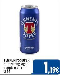 Tennent's - Super Birra Strong Lager Doppio Malto