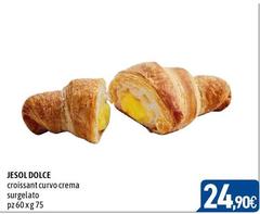 Jesol Dolce Croissant Curvo Crema Surgelato