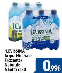 Levissima - Acqua Minerale Frizzante/Naturale