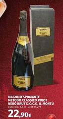 Magnum -  Spumante Metodo Classico Pinot Nero Brut D.O.C.G. Il Montu