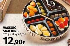 Vassoio Snacking