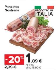 Pancetta Nostrana