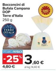 Terre d'Italia - Bocconcini Di Bufala Campana DOP