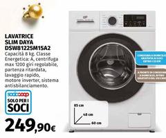 Daya - Lavatrice Slim  DSW81225M15A2