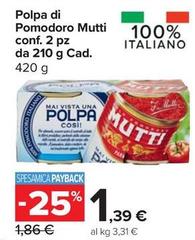 Mutti - Polpa Di Pomodoro