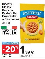 Balocco - Biscotti Classici Pastefrolle, Cruschelle O Bastoncini