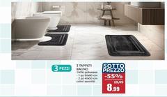 3 Tappeti Bagno