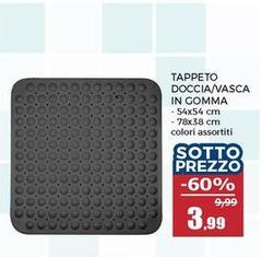 Tappeto Doccia/vasca In Gomma