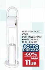 Portarotolo Con Portascopino