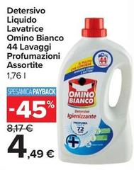 Omino Bianco - Detersivo Liquido Lavatrice 44 Lavaggi