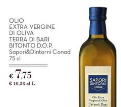Oliva - Olio Extra Vergine Di  Terra Di Bari Bitonto D.O.P. Sapori&Dintorni