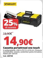 Stanley - Cassetta Portattrezzi One Touch
