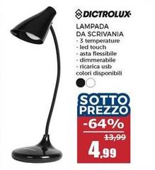 Dictrolux - Lampada Da Scrivania