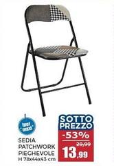 Iper - Sedia Patchwork Pieghevole